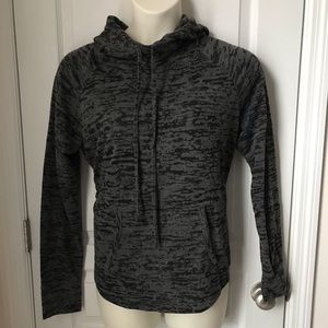 EUC Maurices Gray and Black Heathered Hoodie XL
